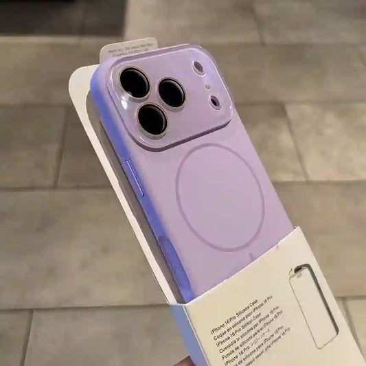 Pastel Color Crystal Lens Magnetic iPhone Case