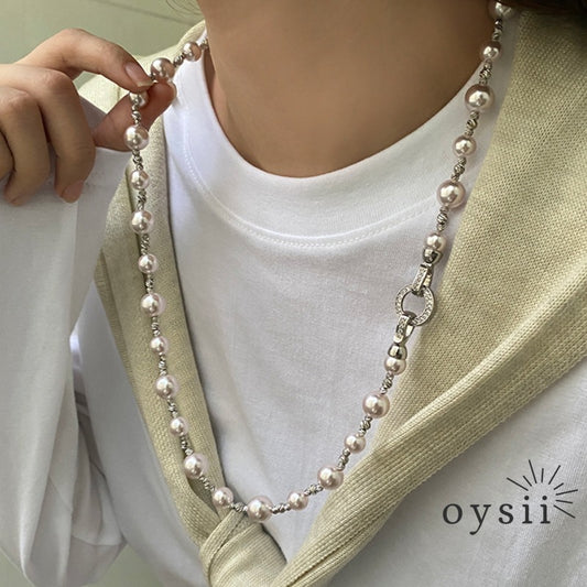 Rose Pearl – Manta Pearl Pendant Necklace