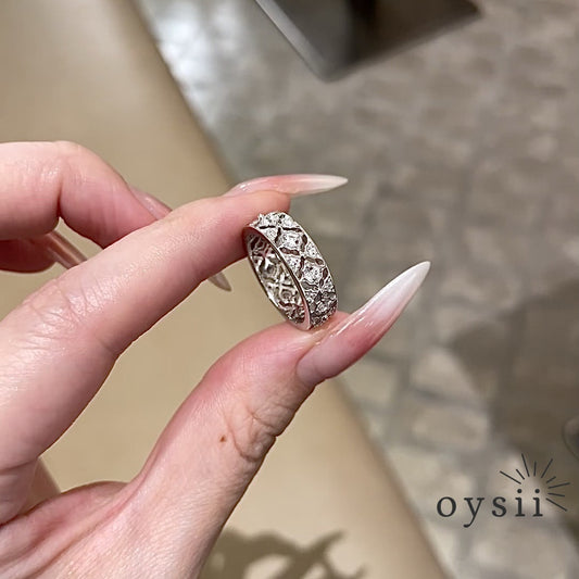 Floral Reverie — Vintage Openwork Flower Ring