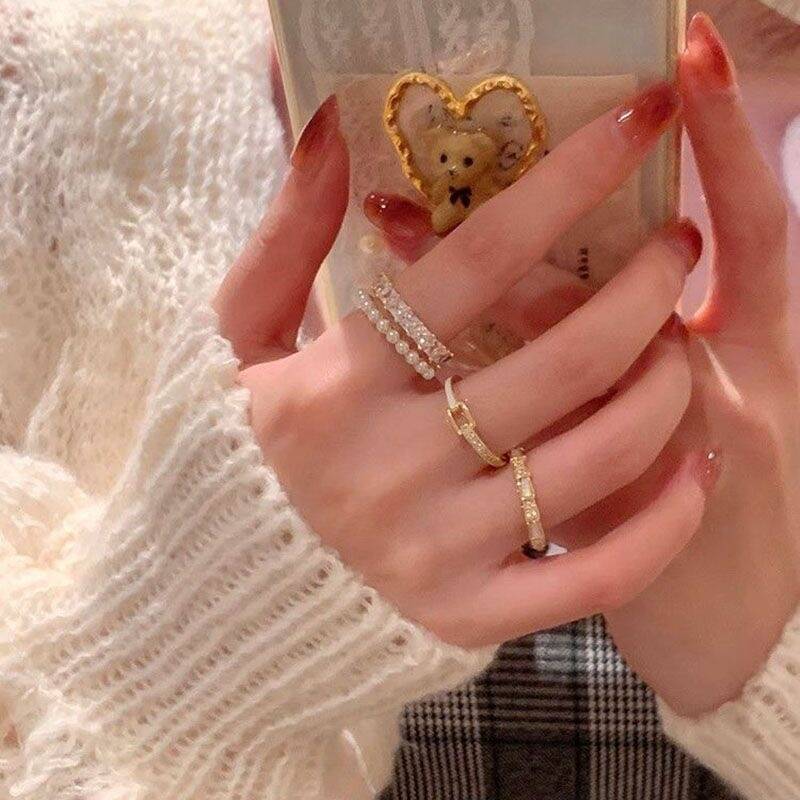 Artistic Versatile Ring Set of 6