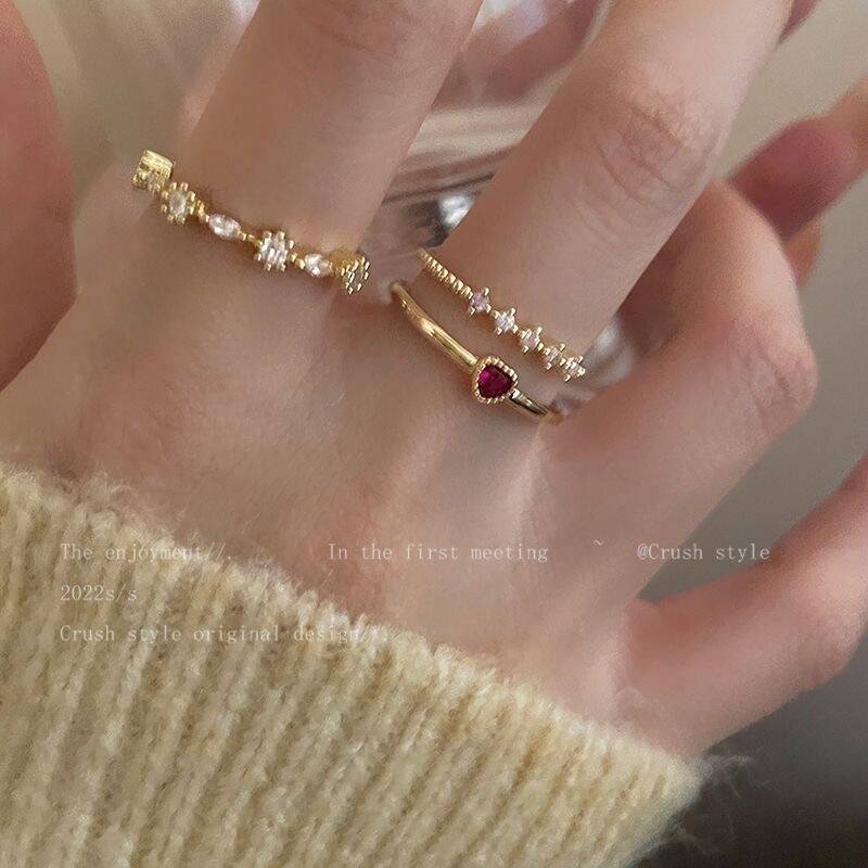 Sweetheart Ring Set of 3