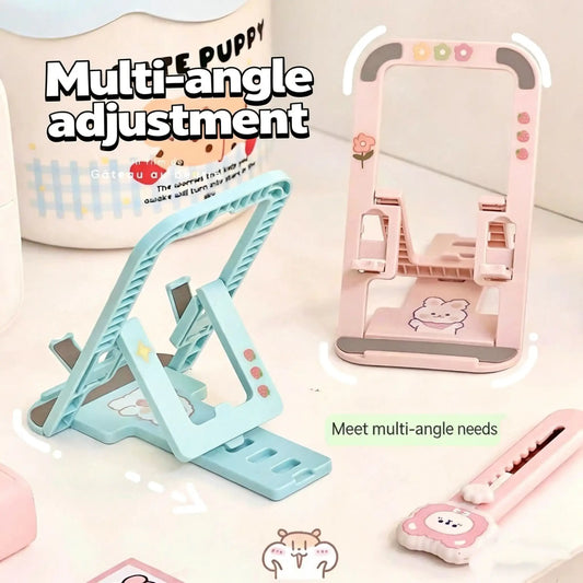🎁 [GIFT] Universal Ultra-Thin Foldable Phone Stand - Portable & Multi-Angle (Discount)