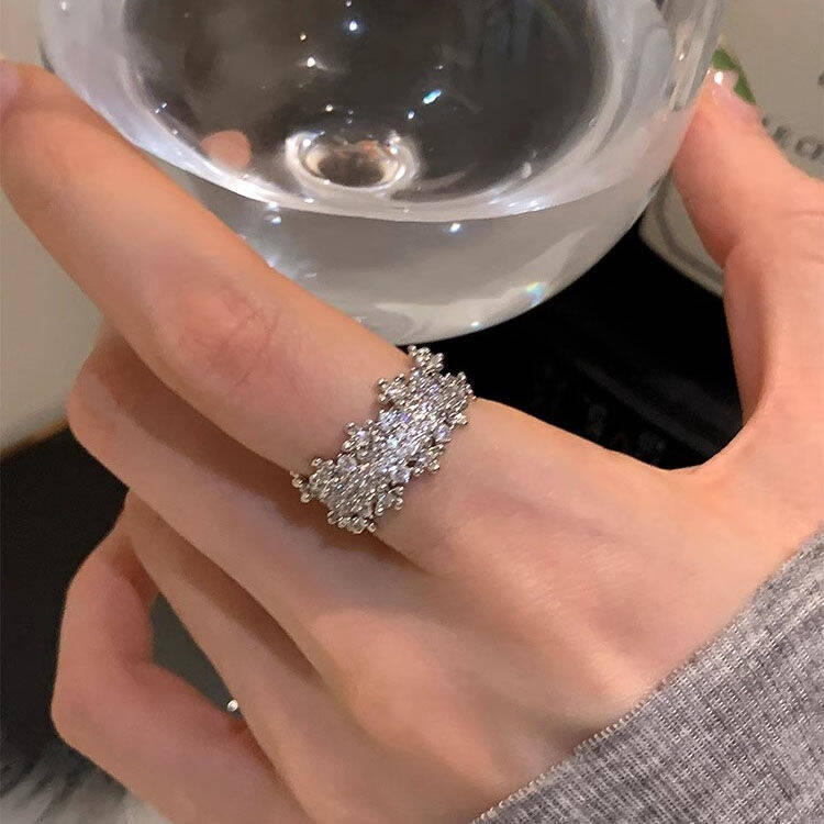 Starry Zircon Pavé Ring