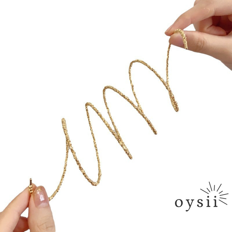 Silver Veil – Multi-Layer Circle Bracelet