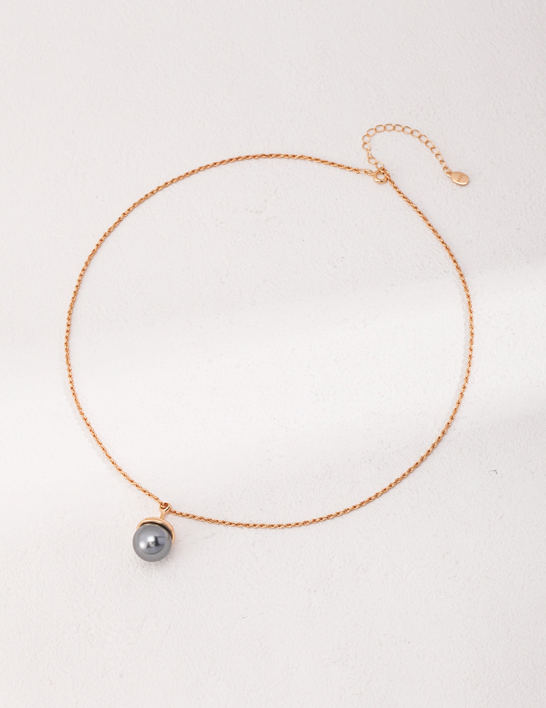 Tiger eye and gray pearl necklace in sterling silver, authentic gemstone jewelry, unique handcrafted gift for her