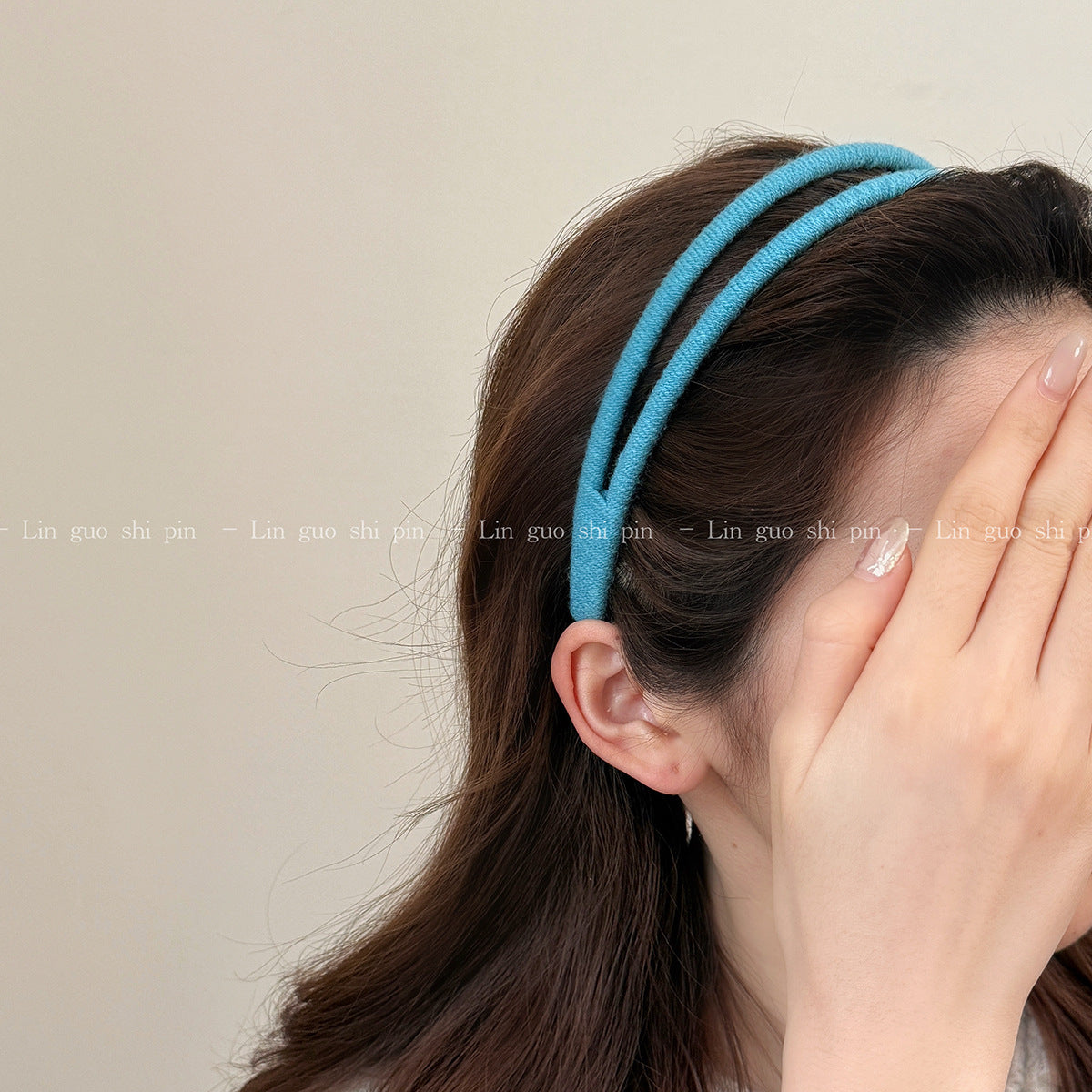 Double-Strand Knit Slim Headband