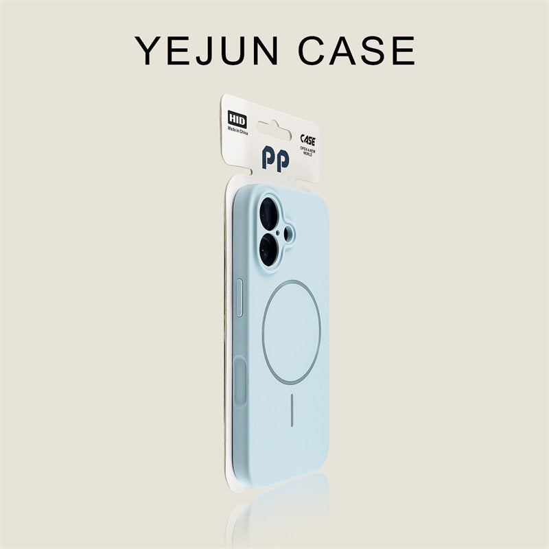 Color Block Magnetic Pop Grip iPhone Case