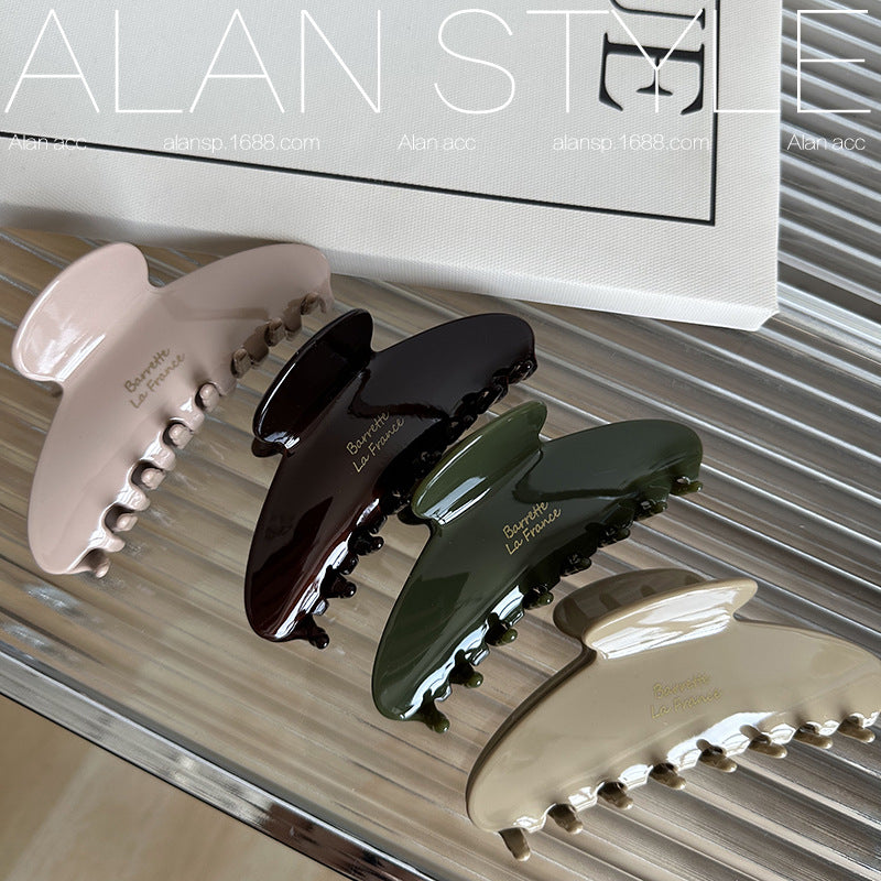 Morandi Color Acetate Hair Clip