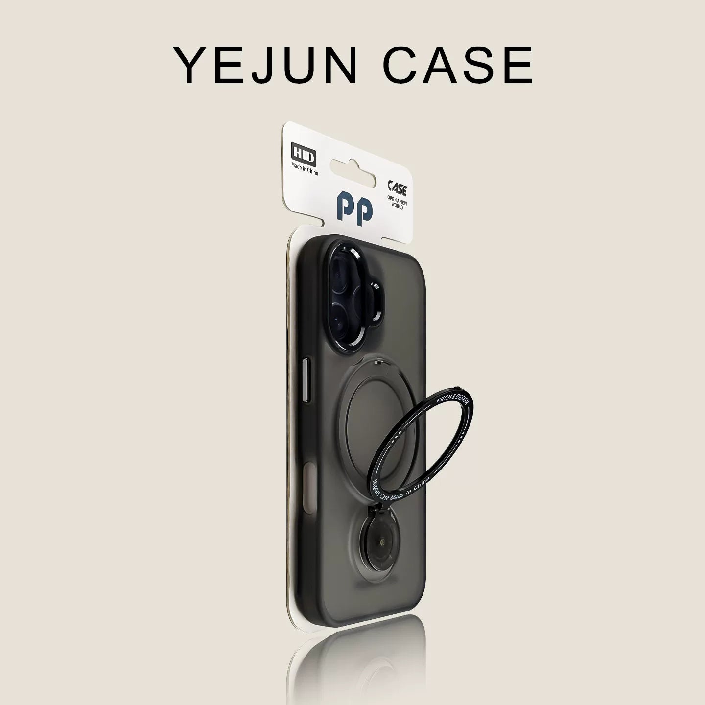 Deep Purple 360° Rotating MagSafe Stand Case