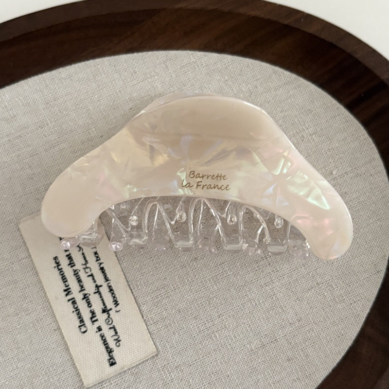 Vintage Acetate Triangle Hair Claw