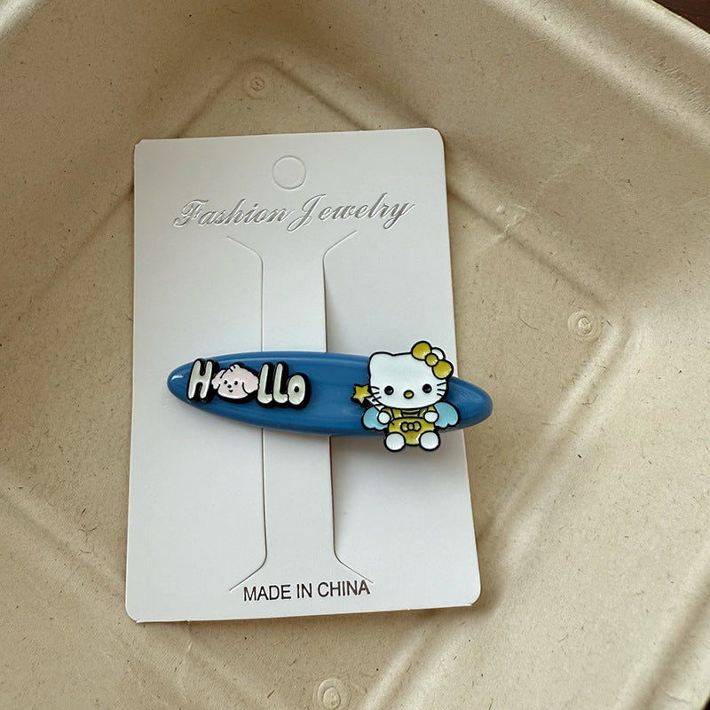 Cartoon Dog Acetate Hair Clip