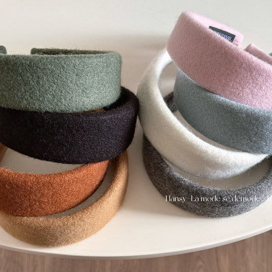 Wide Fabric High-Crown Hairband