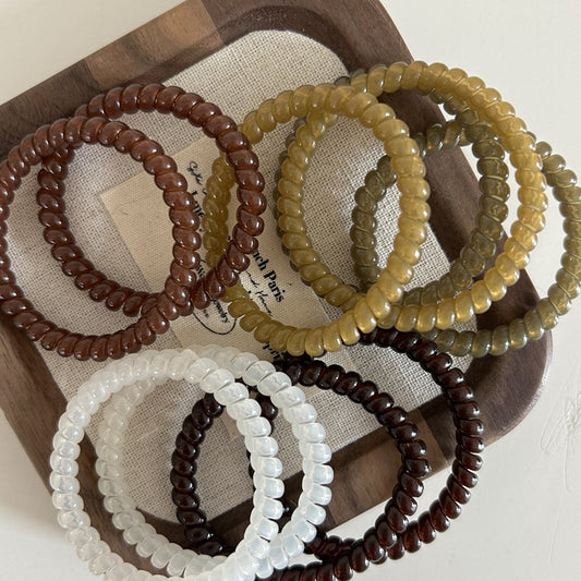 Basic Jelly Telephone Hair Coil