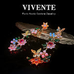 Flora Luxe – Multi-Gem Jewelry Set