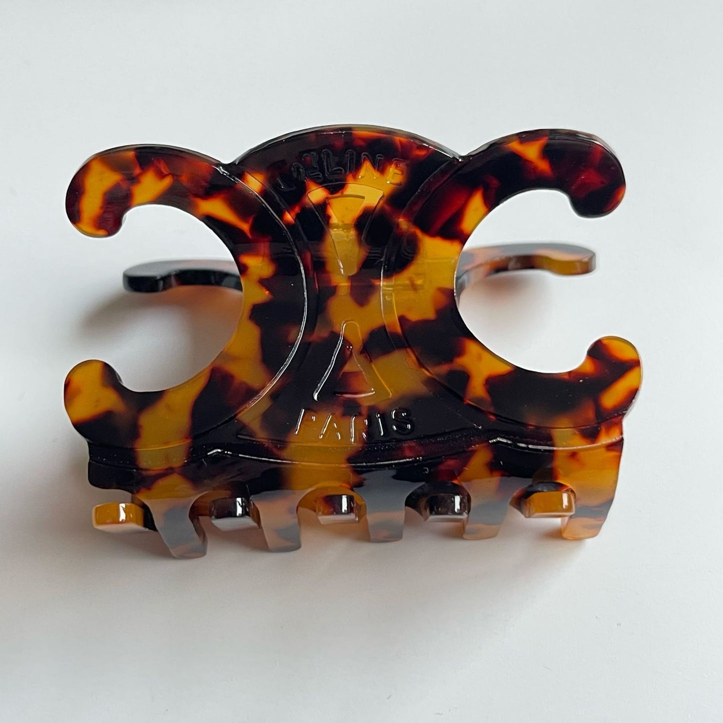 French Letter Acetate Claw Clip