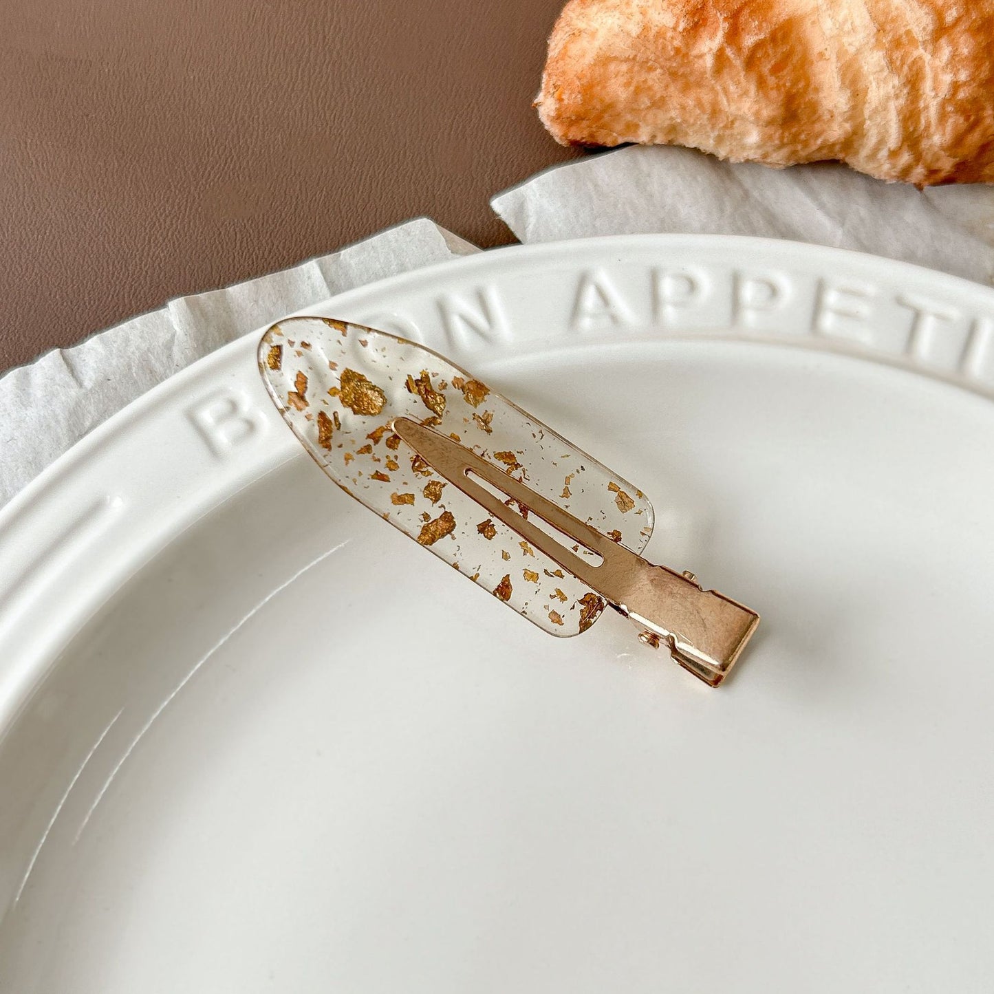 Acetate No-Trace Hair Clip