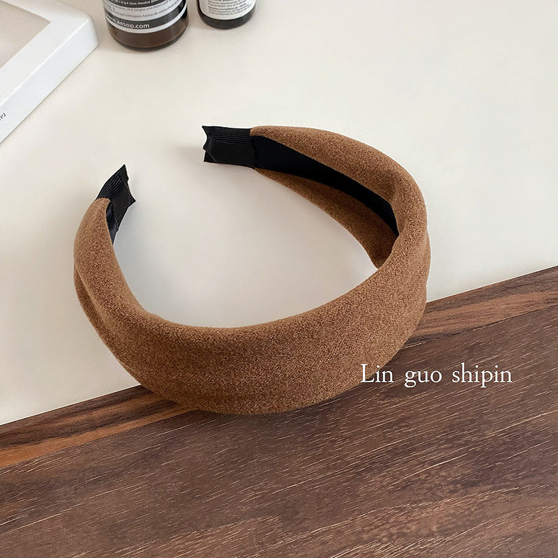 Wide Fabric Korean-Style Headband