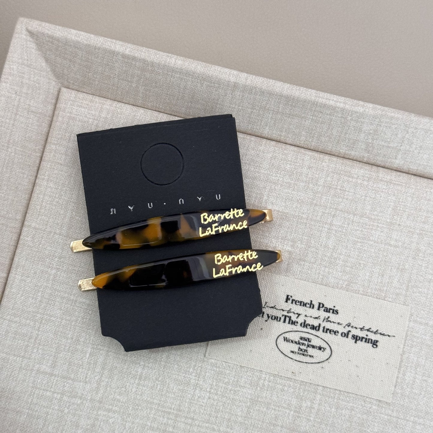 Acetate Barrette Hair Clip