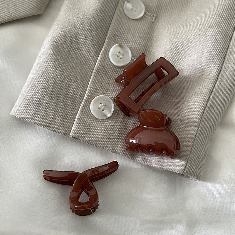 Delicate Cross Mini Hair Claw