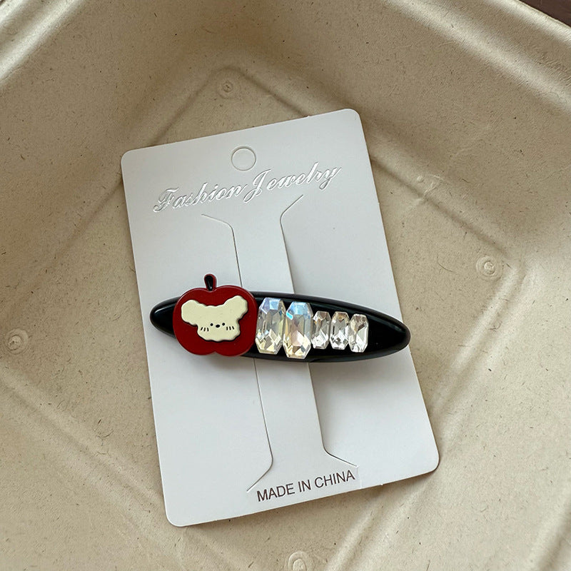 Cartoon Dog Acetate Hair Clip