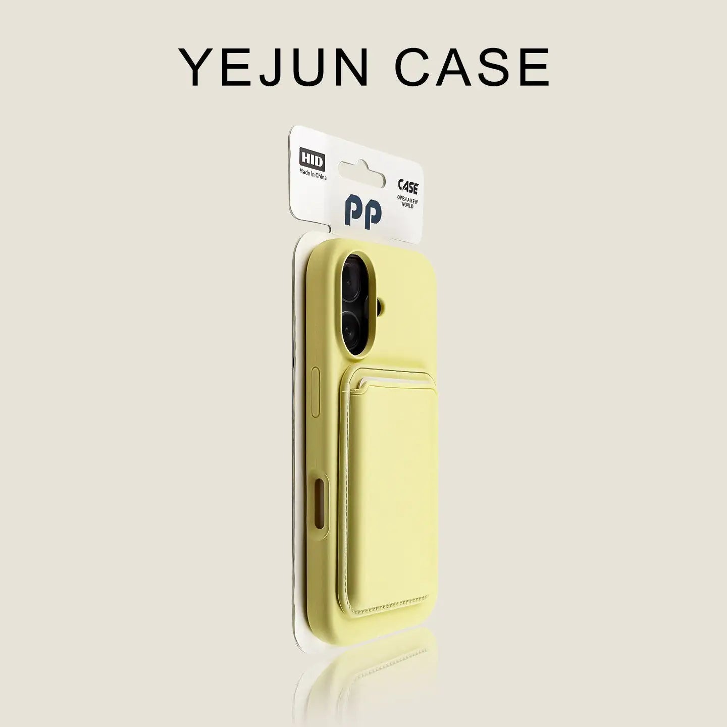 Silicone Magnetic Card Holder iPhone Case