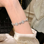 Pavé Bubble Flower Jewelry Set