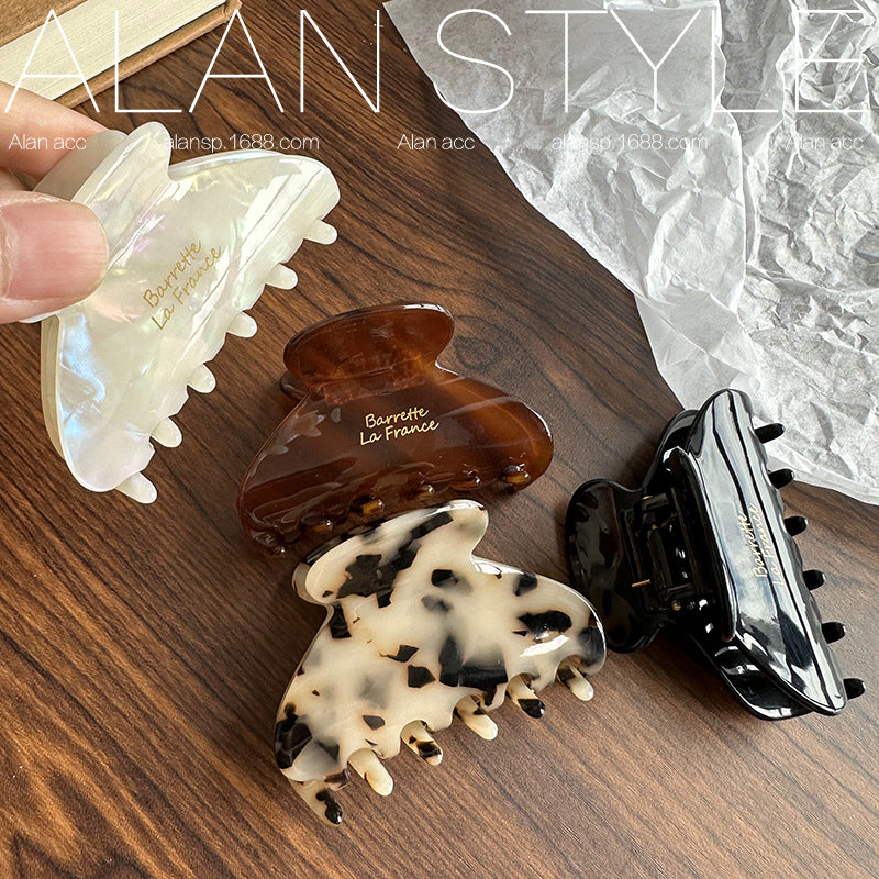 Simple Acetate Medium Hair Clip