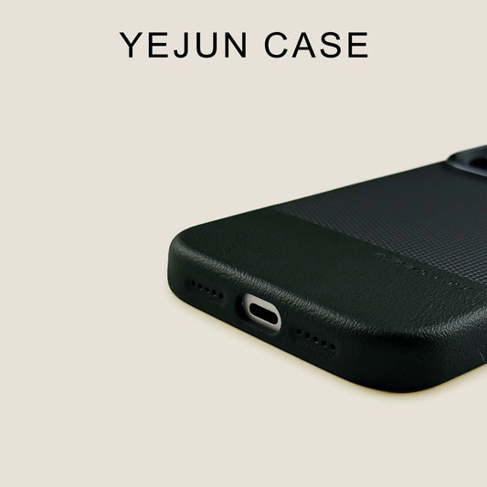 Desert Gold Dragon-Scale Leather Case