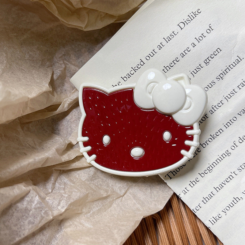 Sweet Polka Dot Bow Clip