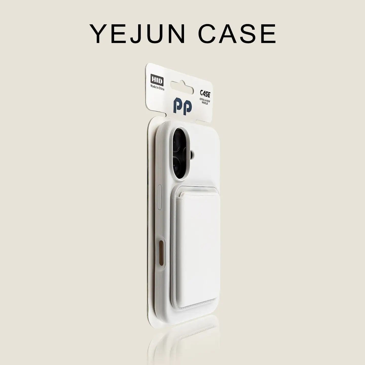 Silicone Magnetic Card Holder iPhone Case