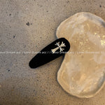 Vintage Black Cross BB Clip