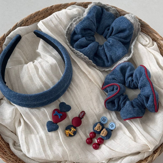 Autumn Winter Bear Hair Clip