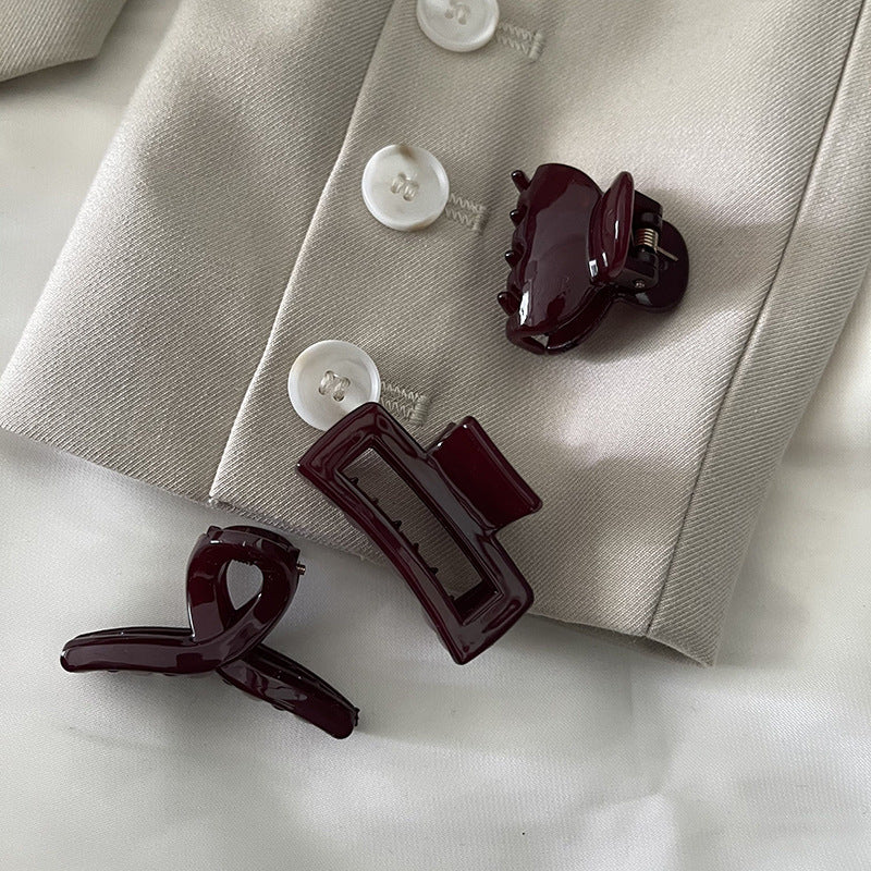 Delicate Cross Mini Hair Claw