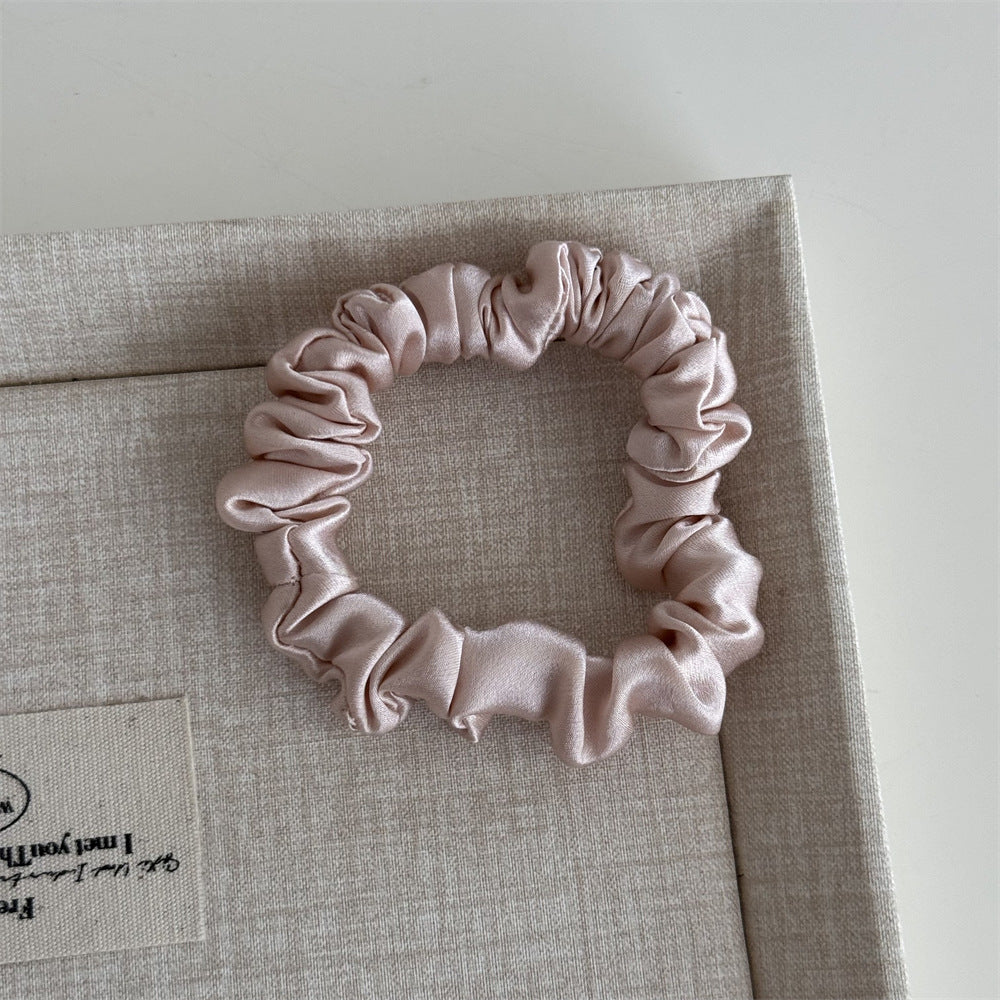 Silk Fabric Mini Hair Tie