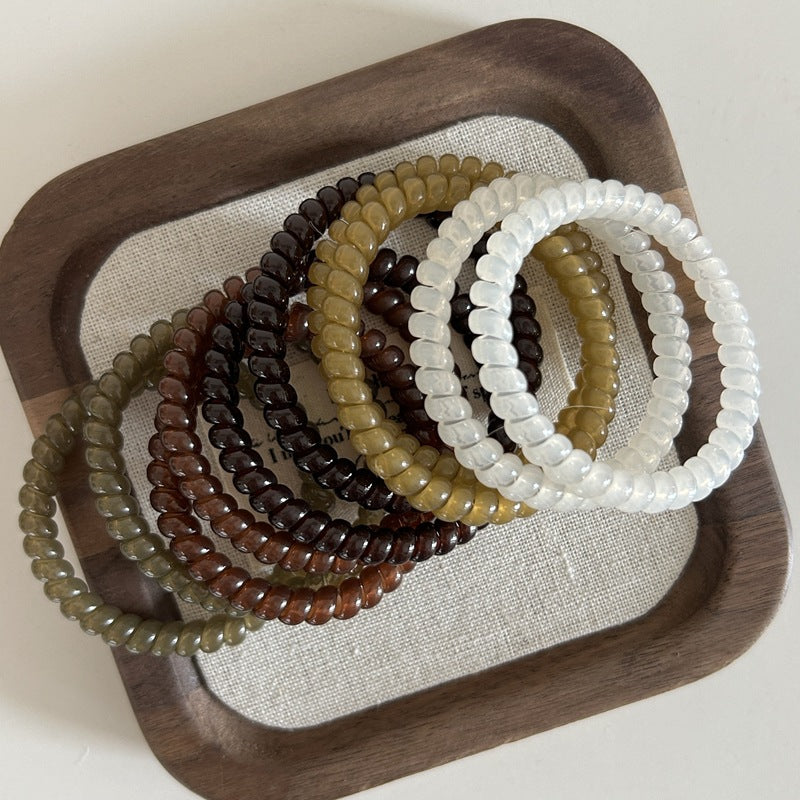 Basic Jelly Telephone Hair Coil