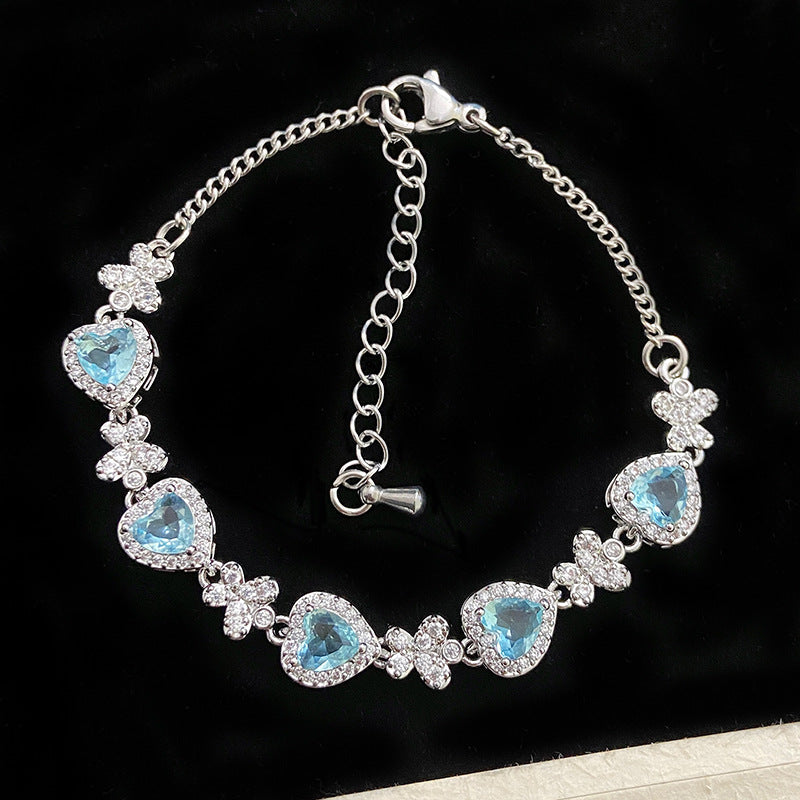 Sky Gem – Topaz & Zircon Bracelet