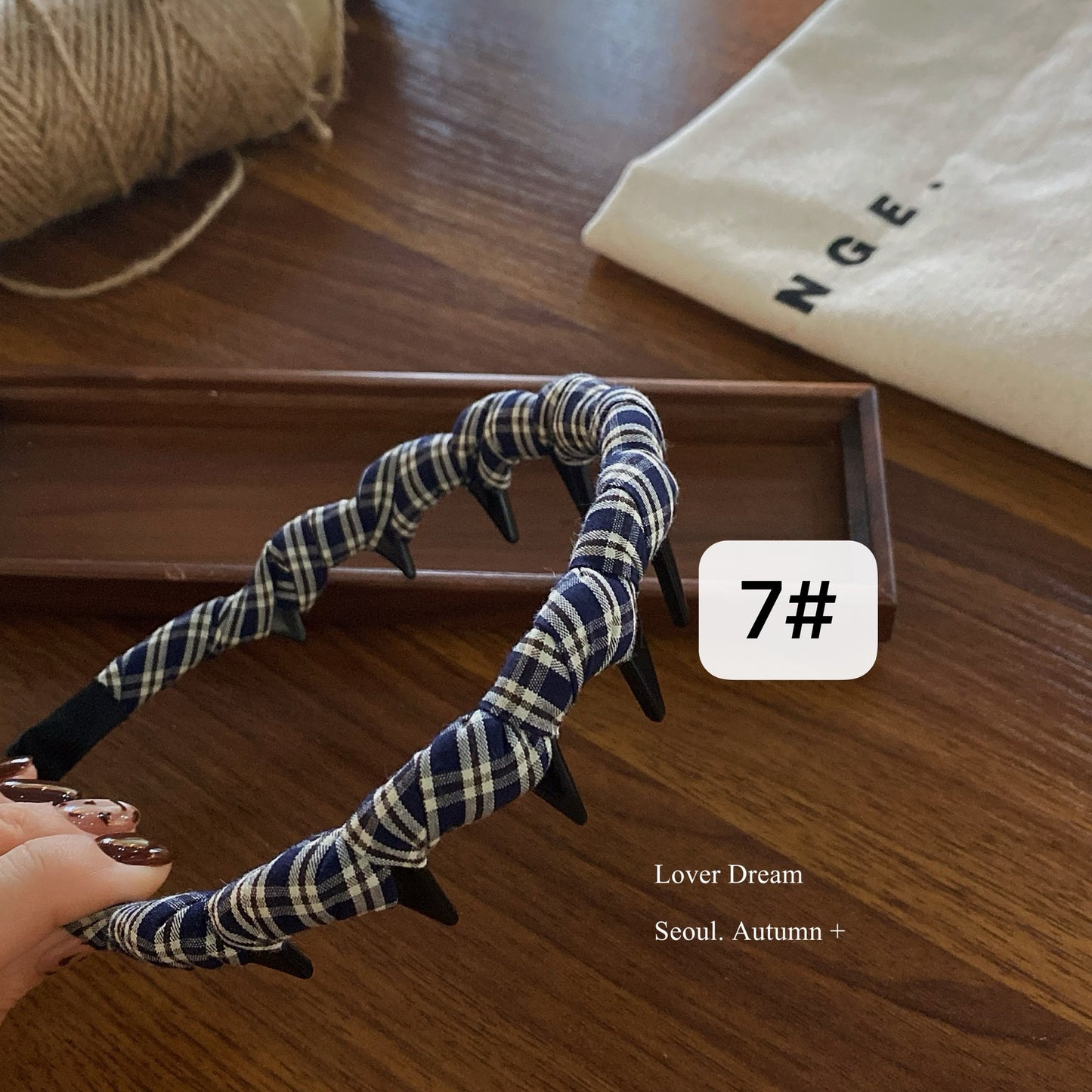 Leopard Fabric Tooth Headband