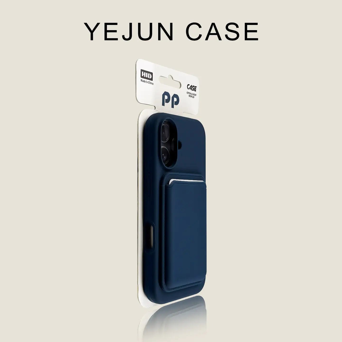 Silicone Magnetic Card Holder iPhone Case