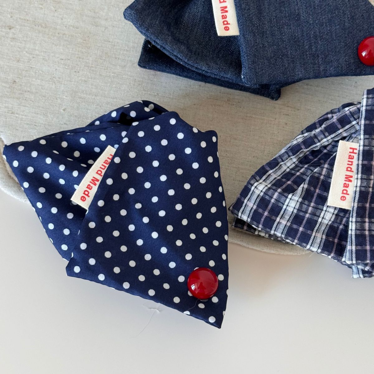 Fabric Bow Triangle Hair Claw