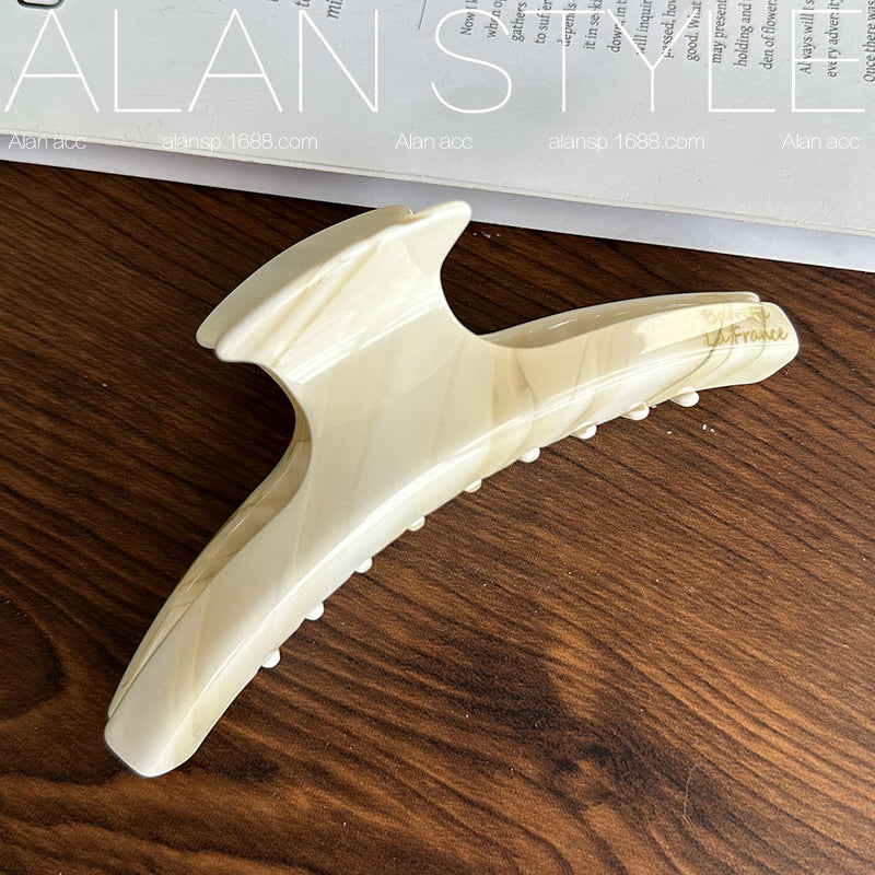 ALAN French Leopard Acetate Hair Claw Clip