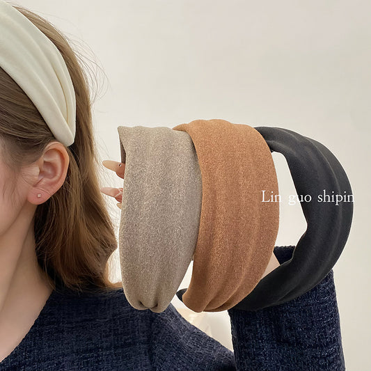 Wide Fabric Korean-Style Headband