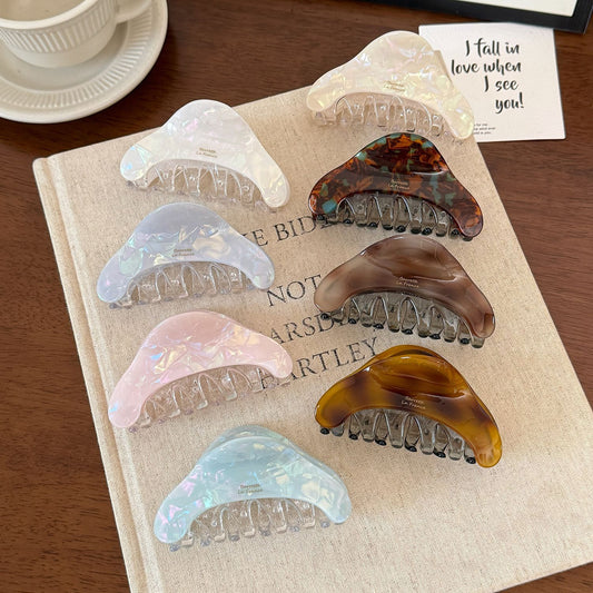 Iridescent Minimal Hair Claw