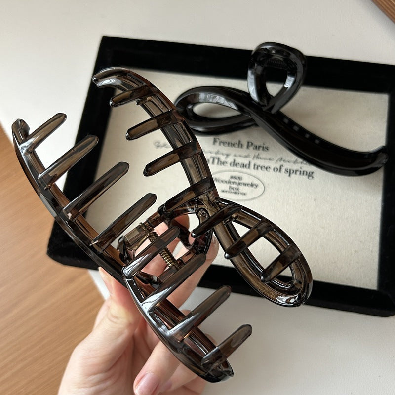 Large Hollow Hair Claw Clip