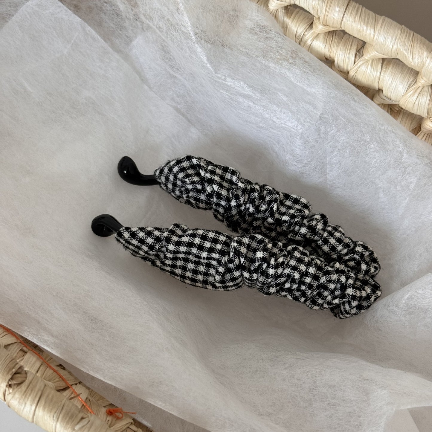 Vintage Polka Dot Banana Clip