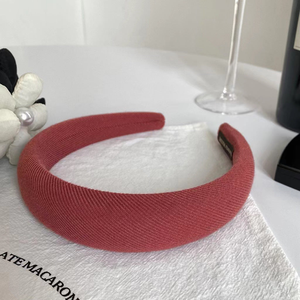 Pink Sponge High-Crown Hairband