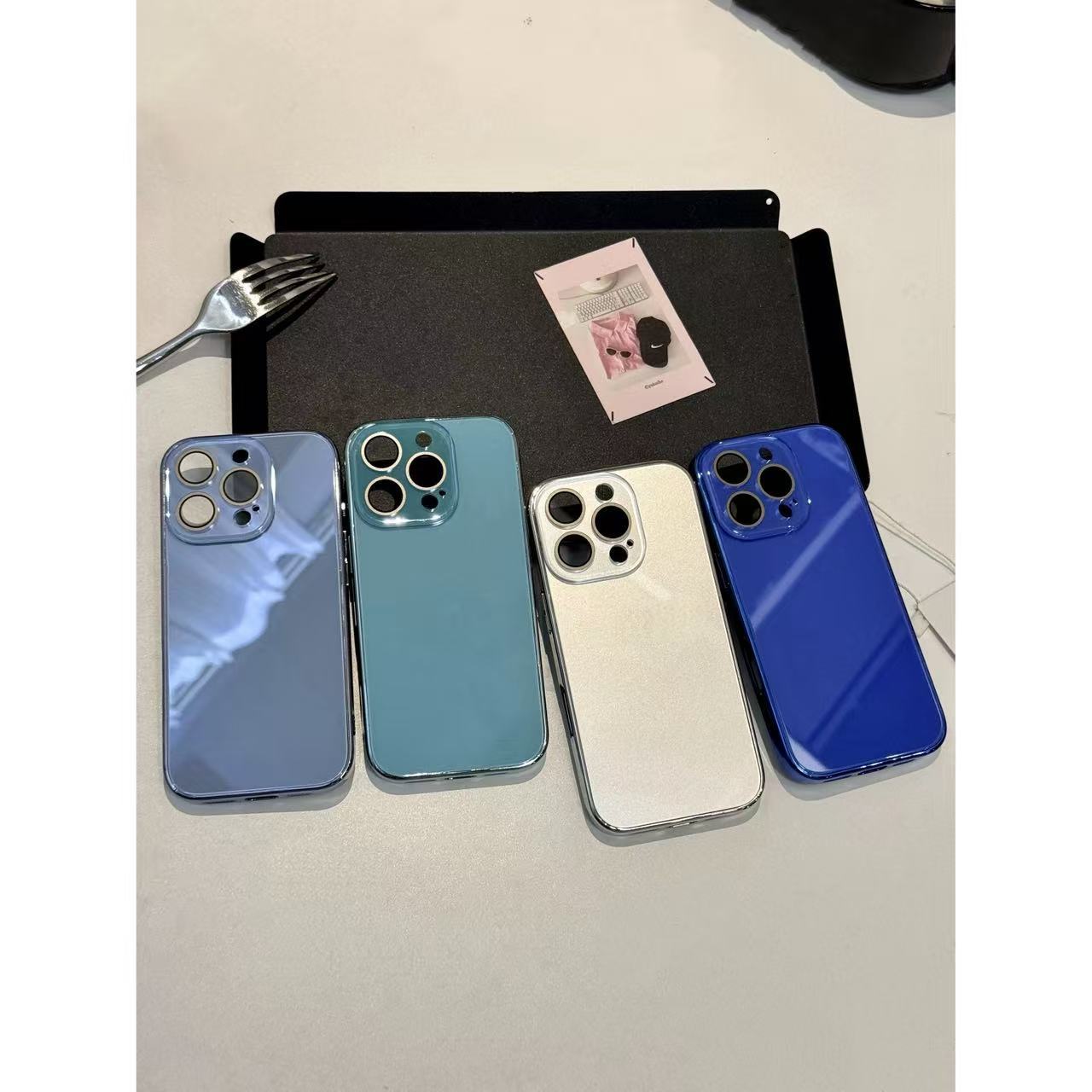 Glossy Mirror Electroplated iPhone Case (Multi-Color Options)