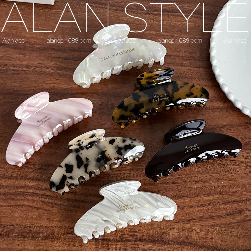 Classic Acetate Shark Hair Clip