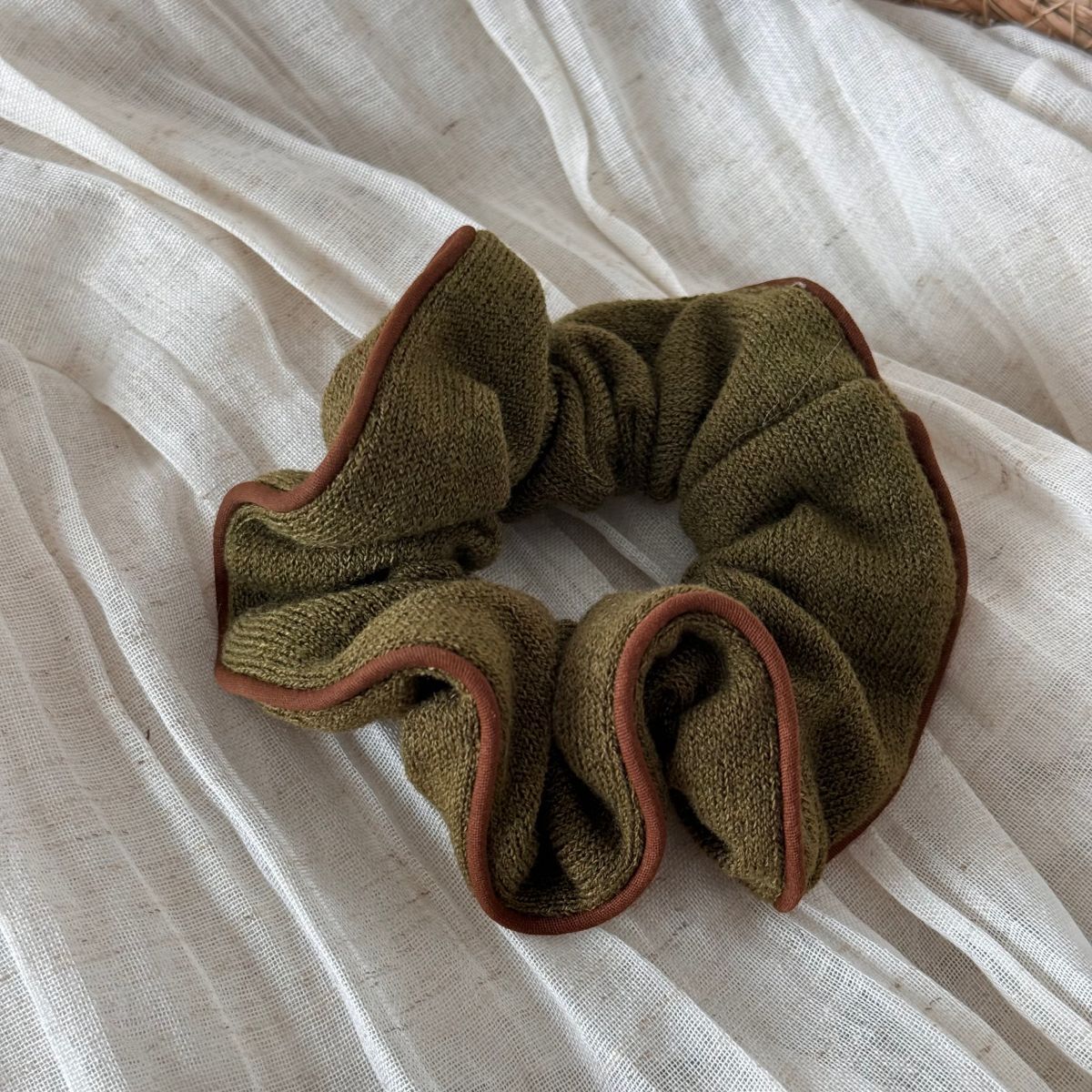 Cute Bear Fabric Hair Clip