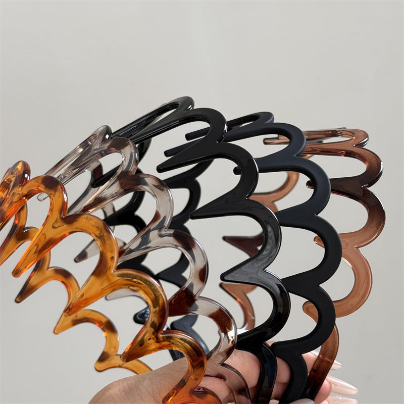 Resin Wavy Hairband