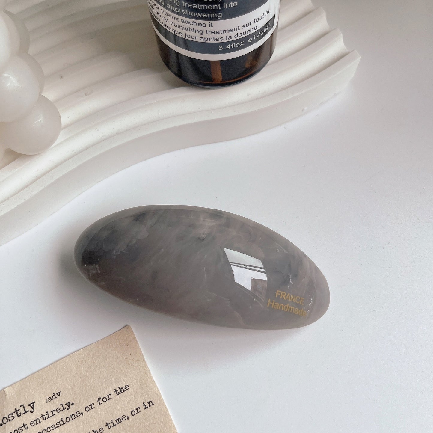 Korean Acetate Half-Up Hair Clip